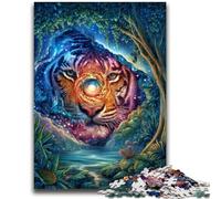 Puzzle da 1000 pezzi per adolescenti, regali, animali, tigre, arte, giocattoli educativi per imparare, attività divertenti a casa, regalo di compleanno, regali di viaggio 50x75cm