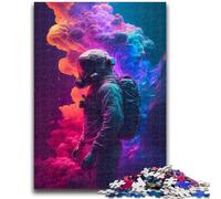 Puzzle da 1000 pezzi per adolescenti, regali Astronauta tra le nuvole per età 14+, gioco intellettuale, regali di compleanno di Natale, 50x75cm