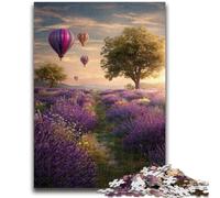 Puzzle da 1000 pezzi per adolescenti, regali, bellissimo campo di lavanda, giocattoli educativi per imparare, attività divertenti a casa, regalo di compleanno, regali di viaggio 50x75cm