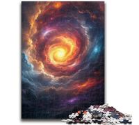 Puzzle da 1000 pezzi per adolescenti, regali colorati con buchi neri per adolescenti, regali di compleanno unici per ragazzi dai 14 anni in su (38x26cm)