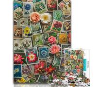 Puzzle da 1000 pezzi per adolescenti, regali con collage di piante e fiori, antistress, per ammazzare il tempo in casa, per migliorare l'amore tra coppie dai 14 anni in su, 38x26cm