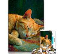 Puzzle da 1000 pezzi per adolescenti, regali con gatti, difficili da completare ma divertenti e spiritosi, regalo di compleanno, regali, arte murale (75x50cm)