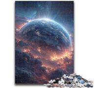 Puzzle da 1000 pezzi per adolescenti, regali con vista eterea sulla Terra, puzzle per adolescenti, regalo divertente e attività per la casa, giocattolo per i giorni di pioggia (26x38cm)