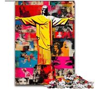 Puzzle da 1000 pezzi per adolescenti, regali di arte cristiana, giocattolo educativo intellettuale decomprimente, ideale come regalo per tutta la famiglia dimensioni 26x38cm
