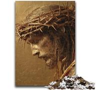 Puzzle da 1000 pezzi per adolescenti, regali di arte di Gesù, difficili, difficili, regali per amici e familiari, adatti per bambini di età compresa tra 26x38cm e 14 anni