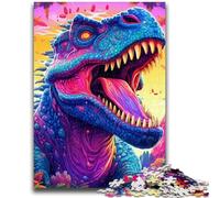 Puzzle da 1000 pezzi per adolescenti, regali di dinosauri antichi, puzzle da 1000 pezzi, giochi educativi, decorazioni per la casa, regalo di compleanno, regali, arte murale (26x38cm)