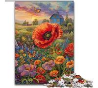 Puzzle da 1000 pezzi per adolescenti, regali di fattoria, fiori, mare, decorazioni artistiche da parete e idee regalo di compleanno per amici, casa e ufficio, 50x75cm