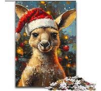 Puzzle da 1000 pezzi per adolescenti, regali di Natale a forma di canguro, gioco intellettuale giocattolo che rafforza l'amore tra coppie dai 14 anni in su (dimensioni 50x75cm)