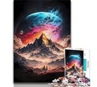 Puzzle da 1000 pezzi per adolescenti regali di Natale puzzle del pianeta Everest gioco a quiz ideale come regalo per tutta la famiglia 75x50cm