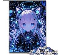 Puzzle da 1000 pezzi per adolescenti, regali di ragazze anime giapponesi, giochi educativi, decorazione per la casa, adatti per la decorazione del desktop (dimensioni 26x38cm)