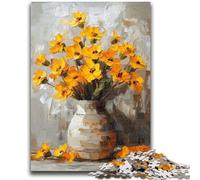 Puzzle da 1000 pezzi per adolescenti, regali, giocattoli educativi per imparare l'arte floreale, attività divertenti a casa, regalo di compleanno, regali di viaggio 26x38cm