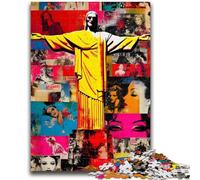 Puzzle da 1000 pezzi per adolescenti, regali, giocattoli educativi per l'apprendimento dell'arte cristiana, attività divertenti a casa, regalo di compleanno, regali di viaggio 50x75cm