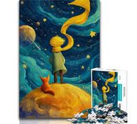 Puzzle da 1000 pezzi per adolescenti, regali Il piccolo principe, giocattoli, giochi educativi, decorazioni per la casa e regali unici antistress (75x50cm)