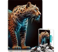 Puzzle da 1000 pezzi per adolescenti, regali Jaguar da 1000 pezzi per adolescenti, gioco a quiz ideale come regalo per tutta la famiglia (dimensioni 75x50cm)