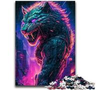 Puzzle da 1000 pezzi per adolescenti, regali Leone Umano per età 14+, gioco a quiz, attività divertenti a casa, regalo di compleanno, regali da viaggio 50x75cm