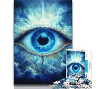 Puzzle da 1000 pezzi per adolescenti, regali Magic Eye da 1000 pezzi per adolescenti, gioco a quiz ideale come regalo per tutta la famiglia (dimensioni 75x50cm)