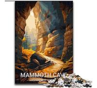 Puzzle da 1000 pezzi per adolescenti, regali, Mammoth Cave National Park, gioco stimolante e gioco per famiglie, un'opera d'arte per bambini dai 14 anni (50x75cm) 1000 pezzi