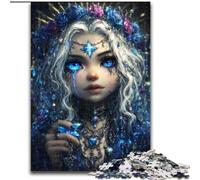 Puzzle da 1000 pezzi per adolescenti, regali Mystical Spirit Girl, giochi, giocattoli, regali unici per compleanni e anni dai 14 anni in su (dimensioni 26x38cm)