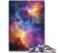 Puzzle da 1000 pezzi per adolescenti, regali, nebulosa cosmica, antistress, sfida difficile, decorazioni e regali unici per la casa, 50x75cm