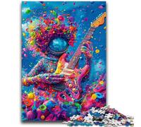 Puzzle da 1000 pezzi per adolescenti, regali per astronauti psichedelici dai 14 anni in su, giochi educativi per adulti e adolescenti, regalo artistico 50X75CM