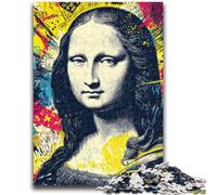 Puzzle da 1000 pezzi per adolescenti, regali per bambini, Gioconda, educativo e didattico, ideale come regalo per tutta la famiglia (50x75cm)