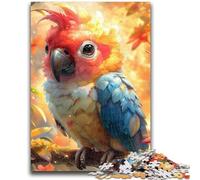 Puzzle da 1000 pezzi per adolescenti, regali per bambini, pappagallo della giungla, aiuta il cervello a esercitare, giocattoli avvincenti per coltivare la pazienza, un'opera d'arte 26x38cm