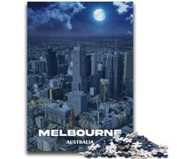 Puzzle da 1000 pezzi per adolescenti, regali per la città di Melbourne, Australia, gioco educativo per famiglie, decorazione da parete, regali unici per compleanno e Natale (dimensioni 38x52cm)