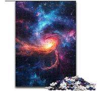 Puzzle da 1000 pezzi per adolescenti, regali per ragazzi, Via Lattea, Andromeda, sfida difficile antistress, ideale come regalo per tutta la famiglia, 38x26cm
