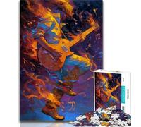Puzzle da 1000 pezzi per adolescenti,regali per suonare la chitarra,1000 pezzi per adolescenti,giochi educativi,decorazioni per la casa,regali di compleanno,regali,arte murale (dimensioni 38x26cm)