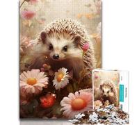Puzzle da 1000 pezzi per adolescenti, regali, puzzle colorati a forma di riccio, giocattoli da gioco Ogni pezzo è unico: un gioco stimolante e divertente per tutta la famiglia (dimensioni 75x50cm)