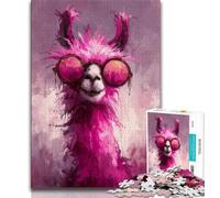 Puzzle da 1000 pezzi per adolescenti regali puzzle fantasy Alpaca da 1000 pezzi regalo di compleanno unico per ragazzi dai 14 anni in su 38x26cm