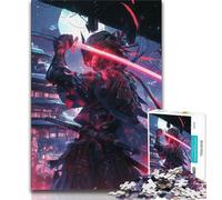 Puzzle da 1000 pezzi per adolescenti, regali, puzzle fantasy con guerrieri ninja, interessante riduzione dello stress, interazione genitore-figlio (dimensioni 38x26cm)
