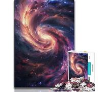 Puzzle da 1000 pezzi per adolescenti,regali,puzzle fantasy dell'universo e del buco nero per adolescenti,giocattoli per l'intrattenimento della famiglia con poster abbinato e foglio di quiz (38x26cm)