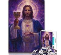 Puzzle da 1000 pezzi per adolescenti regali ritratto di Maria la madre puzzle per adolescenti regali di compleanno unici per ragazzi dai 14 anni in su 38x26cm