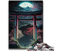 Puzzle da 1000 pezzi per adolescenti, regali Santuario sotto le stelle, giochi rilassanti, gioco educativo per compleanni, Natale e dai 14 anni in su, 50x75cm