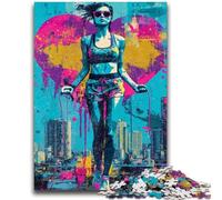 Puzzle da 1000 pezzi per adolescenti, regali, sculture misteriose, arte, intrattenimento per la famiglia, giocattoli, giochi educativi per compleanni e Natale, per età 14+, 26x38cm