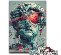 Puzzle da 1000 pezzi per adolescenti, regali, sculture misteriose per età 14+, quiz, attività divertenti a casa, regalo di compleanno, regali da viaggio 50x75cm