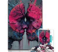 Puzzle da 1000 pezzi per adolescenti, regali, sculture misteriose, puzzle per adolescenti, giochi educativi, decorazioni per la casa, decorazioni e regali unici (dimensioni 38x26cm)