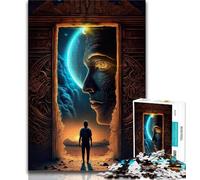 Puzzle da 1000 pezzi per adolescenti regali The Gatekeeper Puzzles gioco a quiz ideale come regalo per tutta la famiglia 75x50cm