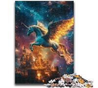 Puzzle da 1000 pezzi per adolescenti, regali Unicorno dell'Universo per età 14+, gioco intellettuale, regali di compleanno di Natale, 26x38cm