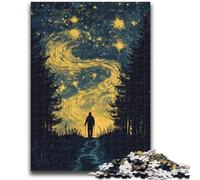 Puzzle da 1000 pezzi per adolescenti, regali, viaggiatori del cielo notturno, giocattoli educativi per l'apprendimento, attività divertenti a casa, regalo di compleanno, regali di viaggio 26x38cm