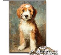 Puzzle da 1000 pezzi per adolescenti, regalo a forma di cane alla moda, giocattolo educativo intellettuale decomprimente, ideale come regalo per tutta la famiglia dimensioni 26x38cm