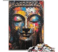 Puzzle da 1000 pezzi per adolescenti,regalo con dipinto a olio di Buddha,per età pari o superiore a 14 anni,decorazione per la casa come regalo per tutta la famiglia e gli amici (dimensioni 50x75cm)