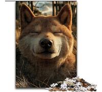 Puzzle da 1000 pezzi per adolescenti, regalo di compleanno per bambini, orso bruno, elefante, gioco intellettuale, regali, arte murale per bambini dai 14 anni in su dimensioni 50x75cm