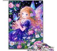 Puzzle da 1000 pezzi per adolescenti, regalo di ragazza anime, analisi e logica con pezzi completamente interconnessi di forma casuale per età dai 14 anni in su (dimensioni 26x38cm)