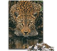 Puzzle da 1000 pezzi per adolescenti, regalo "Giungla leopardo" per età 14 e oltre, per divertimento in famiglia e giochi serali, giocattoli regalo 50x75cm