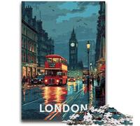 Puzzle da 1000 pezzi per adolescenti, regalo London Big Ben (FC), sfida difficile e antistress, ideale come regalo per tutta la famiglia (dimensioni 50x70cm)