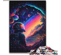 Puzzle da 1000 pezzi per adolescenti, regalo "L'ultimo astronauta", gioco intellettuale giocattolo che rafforza l'amore tra coppie dai 14 anni in su (dimensioni 26x38cm)