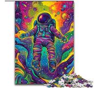 Puzzle da 1000 pezzi per adolescenti, regalo per il sogno dell'astronauta, giocattolo elefante, gioco intellettuale, regalo di compleanno, regali, arte murale per età 14+ dimensioni 26x38cm
