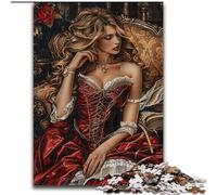 Puzzle da 1000 pezzi per adolescenti, regalo per una bella ragazza, giocattolo educativo intellettuale decomprimente, ideale come regalo per tutta la famiglia dimensioni 26x38cm
